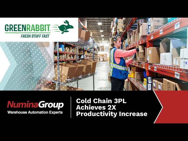 Cold Chain 3PL Achieves 2X Productivity Increase with Warehouse Automation