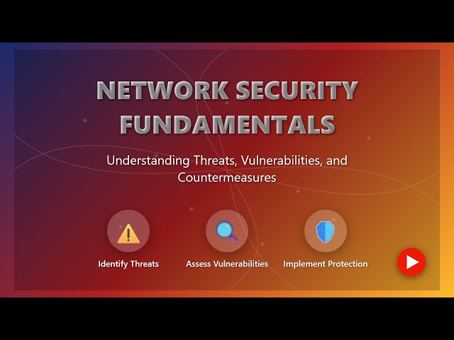 Network Security Fundamentals: A Beginner's Guide