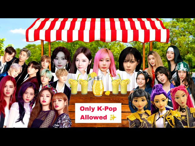 K-Pop Idols at Aespa’s Lemonade Stand (PART 2)