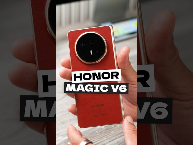 Honor Magic V6 - The NEW Foldable King? π