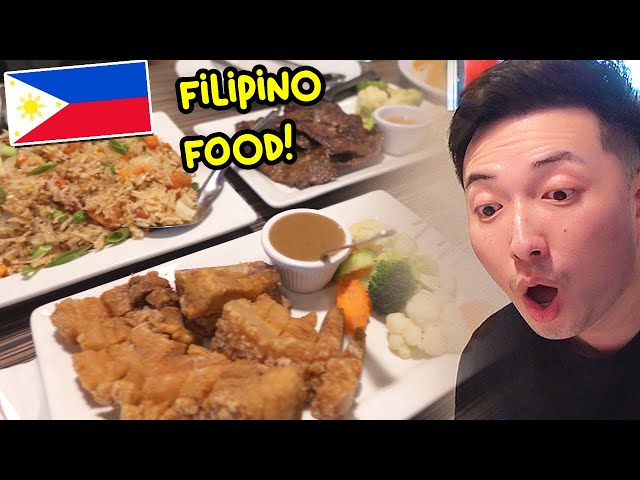 Trying Filipino Food For The First Time..