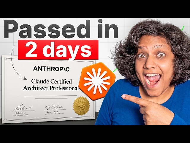 How to Pass the Claude Certified Architect Exam in 2 Days (Just Copy My Blueprint)
