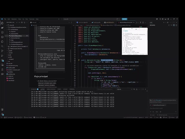 MCP Base de Datos Postgres local DSSD 2026 HD