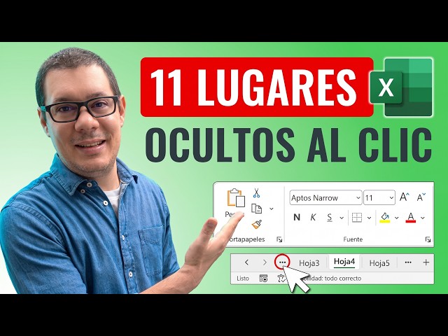 11 Hidden Places in Excel Where You Can Click