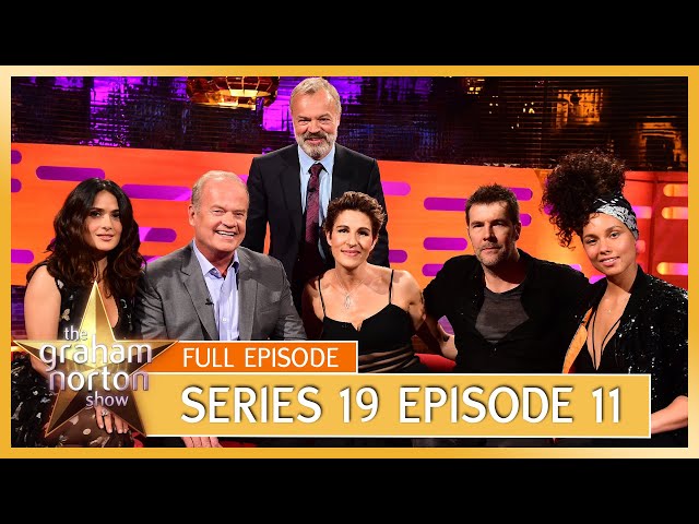 S19 E11 - The Graham Norton Show | Full Episode | Salma Hayek, Kelsey Grammer, Tamsin Greig