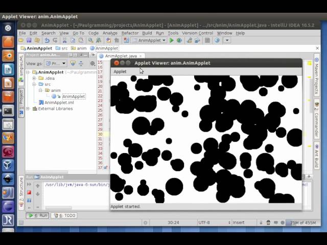 How to make smooth animation in Java applet