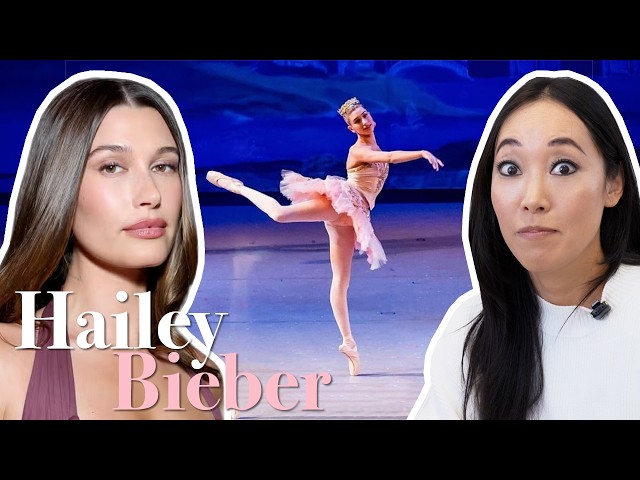 Pointe Shoe Fitter Reacts to Hailey Bieber