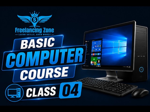Basic Computer Course in Bangla | Class 04 | Computer Basics for Beginners