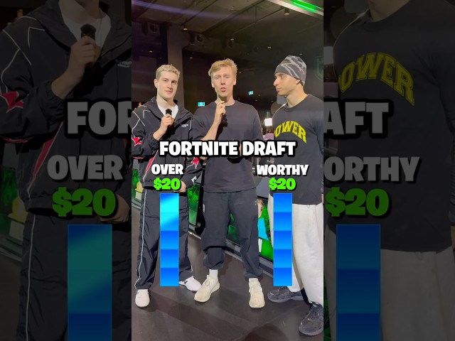 Who Won This Fortnite Loadout Draft?! 🤔💰