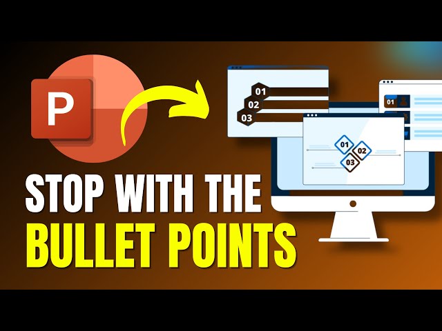 Avoid Bullet Points In Your Slides - BEST Alternative