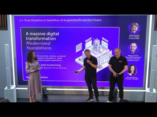 Sanofi – VivaTech 2026 Session 4: From Shopfloor to Smartfloor: AI Augmented Production Teams