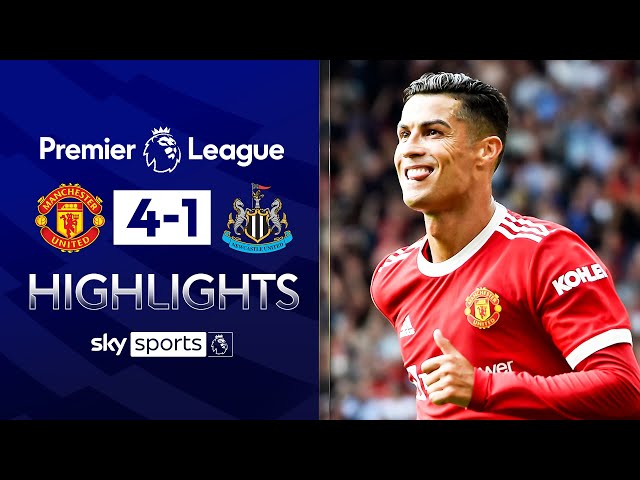 Ronaldo scores TWICE on Utd homecoming! 🔴 | Man United 4-1 Newcastle | EPL Highlights