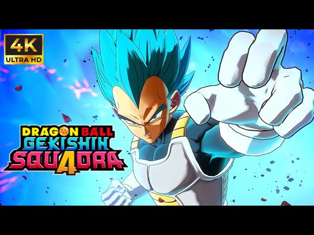 Dragon Ball Gekishin Squadra - SSG Vegeta All Supers, Intros, MVP's, Skins & Emotes [4K]