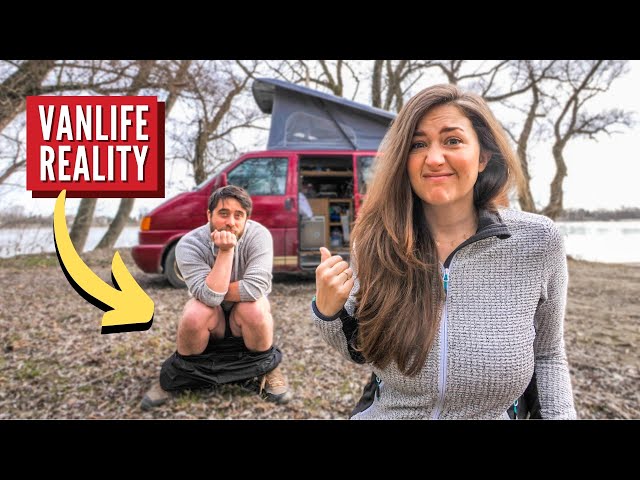 VAN LIFE  | Day in The Life As a Couple in our Tiny Home