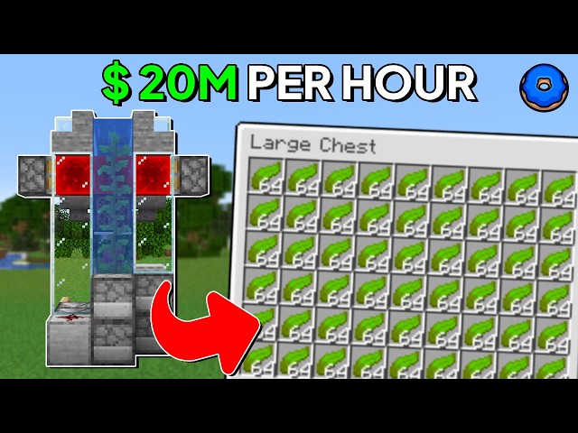 Easiest Kelp Farm | Donut SMP