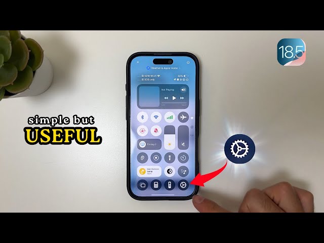 Instantly Open Any App’s Settings (iOS 18.5+ Shortcut)