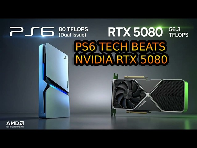 PS6 GPU Beating RTX 5080 In Performance Has PC Fanboys Crashing Out.