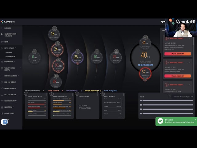 Cymulate's Security Validation Platform in 3 Minutes