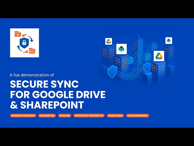 Migrate & Sync Files Instantly | Secure Sync for Google Drive & SharePoint/OneDrive [Demo]