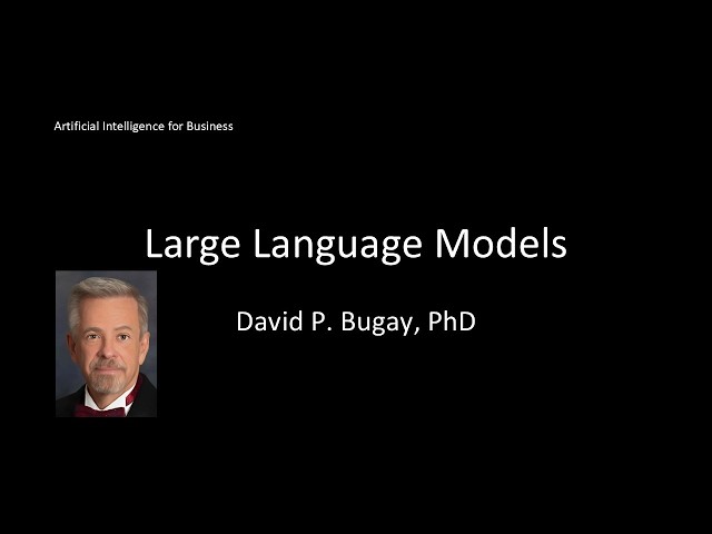 Large Language Models