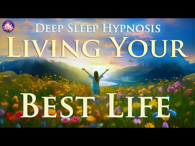 Sleep Meditation To Manifest Your Best Life✨Subconscious Reprogramming Hypnosis (Rain, Subliminal)