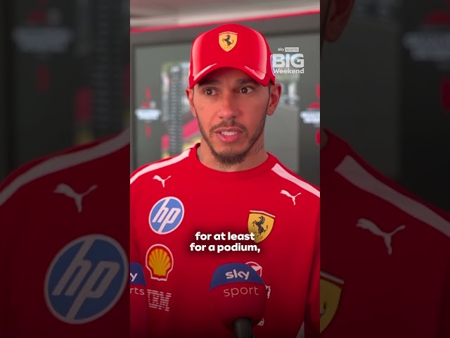 A tough day for Lewis 😔