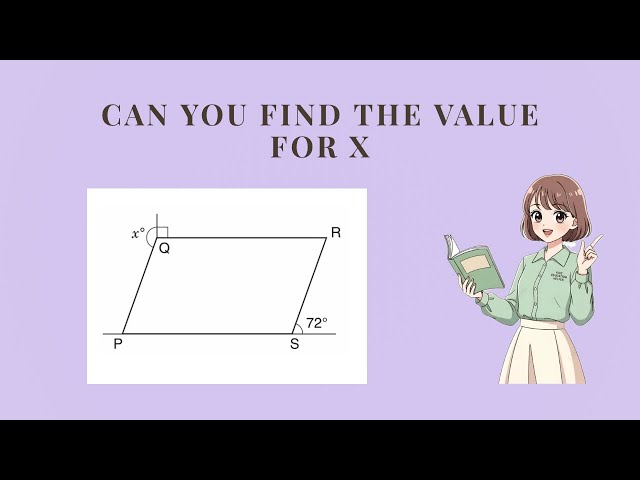 Can You Solve For Angle x? Parallelogram Geometry Challenge!