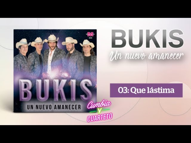 Los Bukis - Que lastima │Cd Un nuevo amanecer