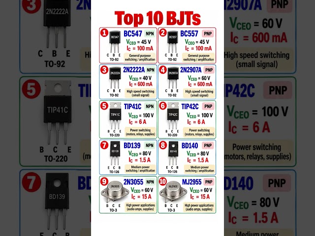 Bipolar Junction Transistors