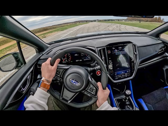 2025 Subaru WRX tS - POV Track Drive (Gingerman Raceway)