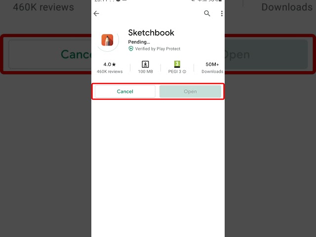 How to install Sketchbook on Android
