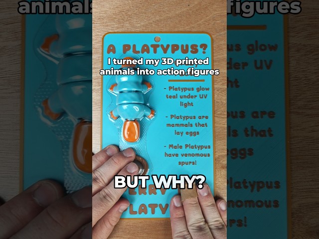 Action figure packaging for my 3D Prints?  #3dprinting