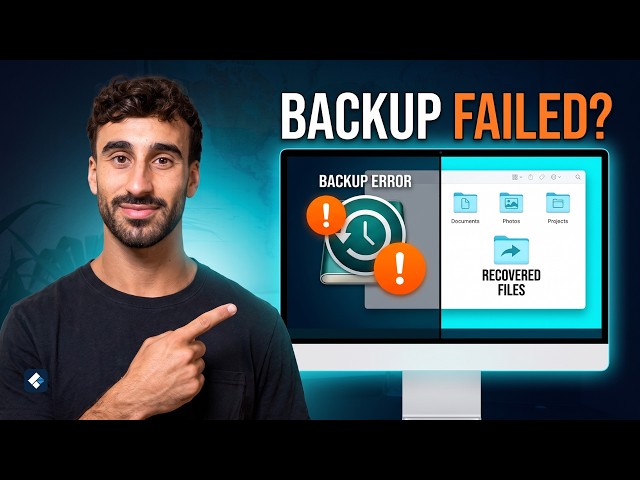 How to Recover Your Files When Time Machine Backup Fails