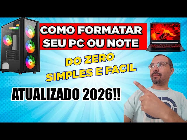🔥 LEARN HOW TO FORMAT YOUR PC OR LAPTOP THE RIGHT WAY IN 2026! 🔥
