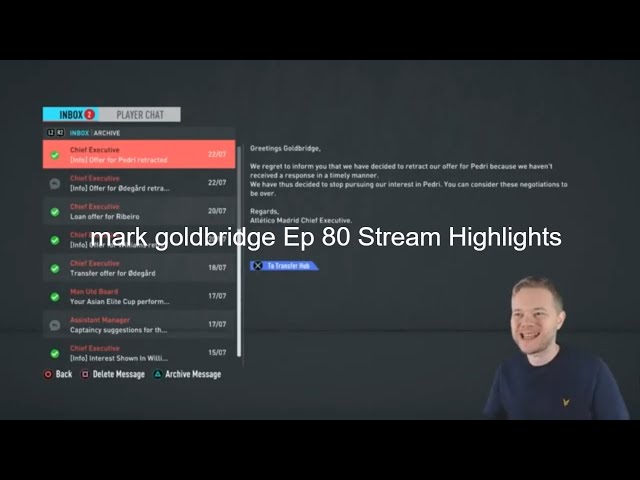 GOLDBRIDGE BATTERED BY SPURS !!! (Mark Goldbridge Ep 80 Highlights)