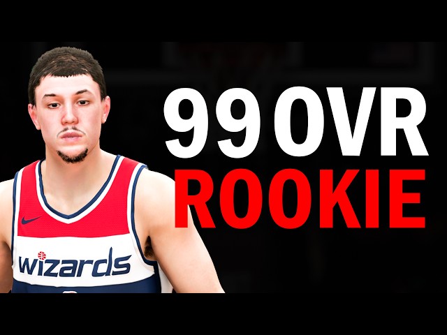 The First 99 OVR Auto Generated Rookie in 2K History