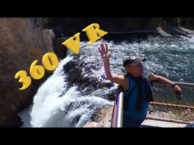 360° Yellowstone -- Lower Falls Trail.