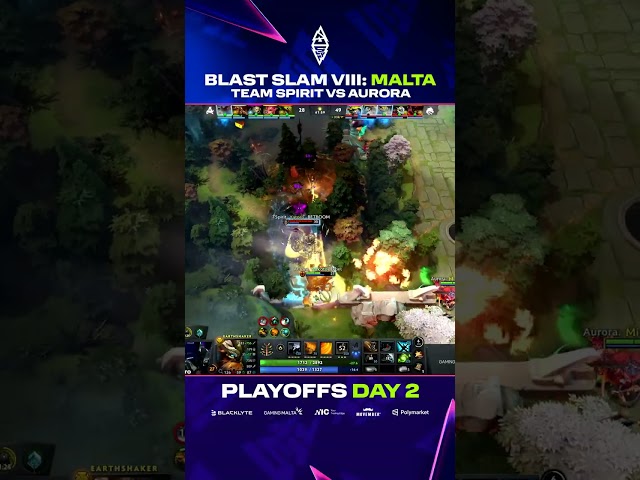 Aurora Gaming vs Team Spirit - Dota 2 Highlights in 3 Mins - BLAST SLAM VIII: Malta Playoffs