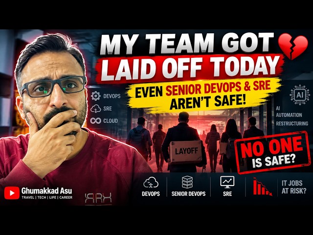 MY TEAM GOT LAID OFF TODAY — EVEN SENIOR DEVOPS & SRE AREN'T SAFE! #ai #layoffs #software
