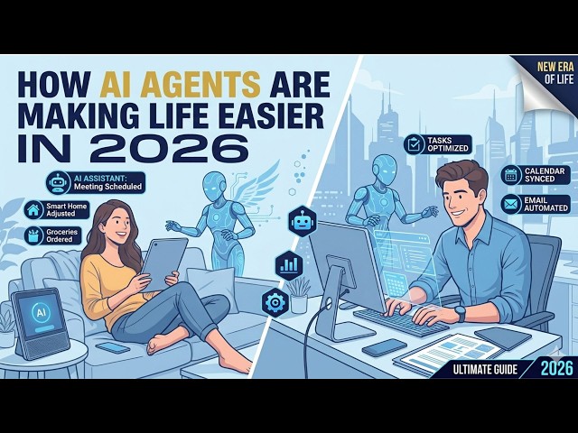 HOW AI AGENTS ARE MAKING LIFE EASIER IN 2026