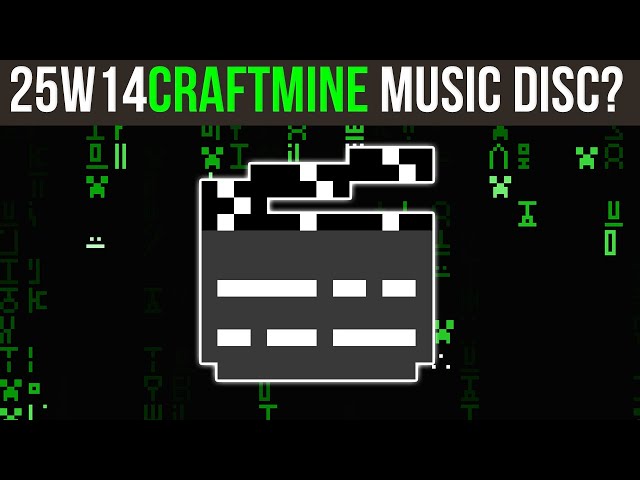 Minecraft 25w14craftmine New Music Disc "And Action!"