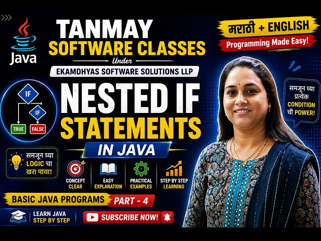 Java Program Playlist |  Nested if | Step by step execution