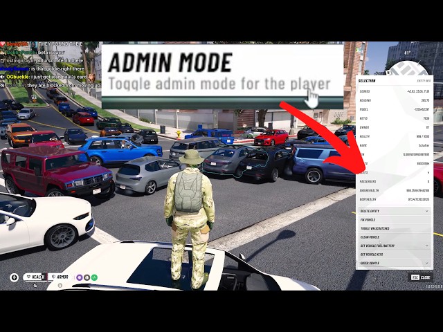 Buddha Uses Admin Powers to Solve A Local Traffic Jam on NoPixel V