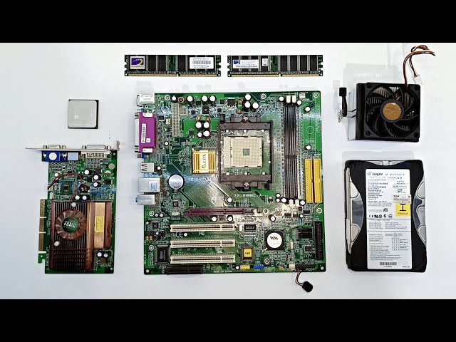 Sempron 3000+ + Nvidia FX5500 Retro PC Build! | Test in 16 Retro Games #34