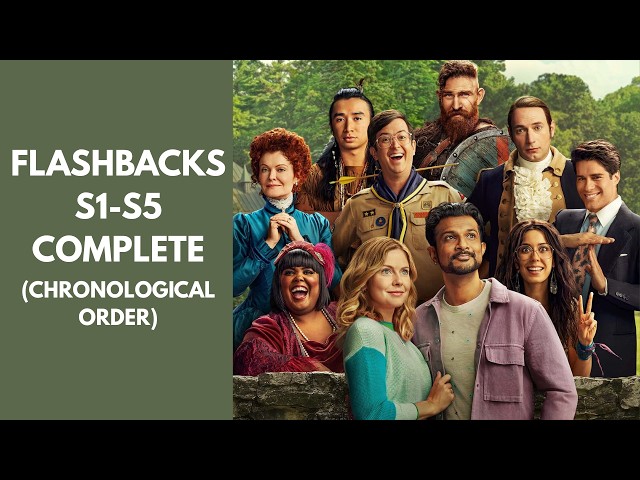 CBS Ghosts | All Flashbacks Compiled in Chronological Order | S1-S5 (1080p)
