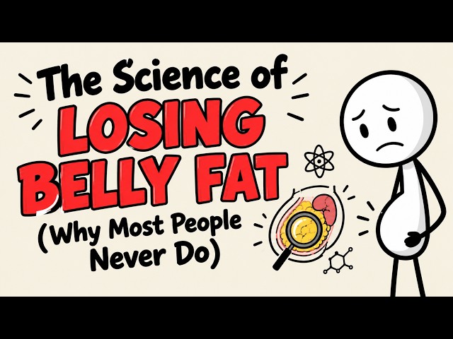 The Science of Losing Belly Fat (Why Most People Never Do)