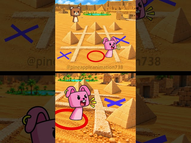 Super Bear vs Tristopio Tic Tac Toe Super Bear Adventure