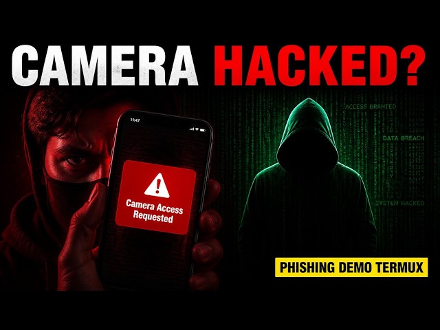 Can a Phishing Link Access Your Camera? 📱 | Security Demo