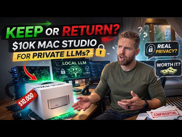 Did I Waste $10,000 on a Mac Studio for Local LLMs?