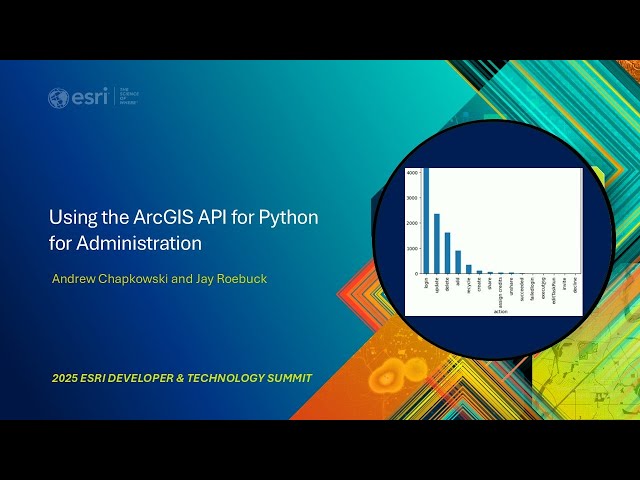 Using the ArcGIS API for Python for Administration | #EsriDevSummit2025